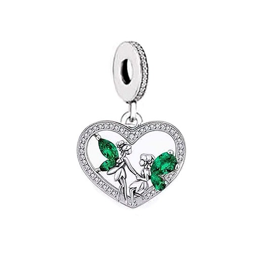 Solid sterling silver sparkly - silver,