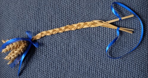 Handmade corn dolly - handmade,