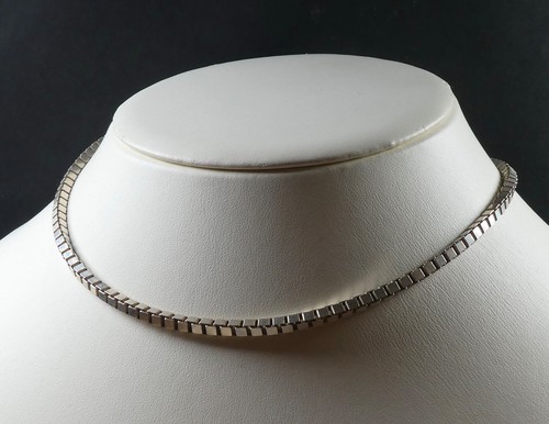 Heavy box link necklace - heavy,