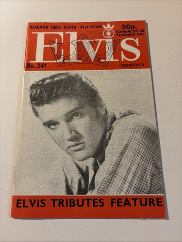 Elvis monthly magazine - magazine, number