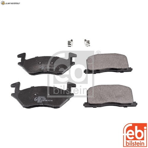 Brake pad set disc - pad,