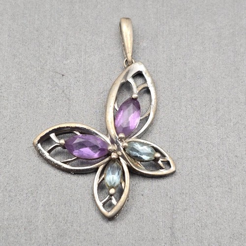 Sterling silver butterfly - sterling,