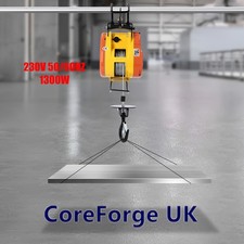 Winches Electric Hoist 230kg 230v Gantry Lifting, for Workshop / Garage