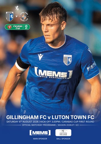 2026 gillingham v - 08/08/2026,