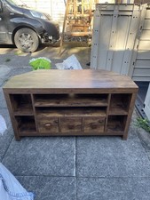 Dark oak wooden - dark, tv