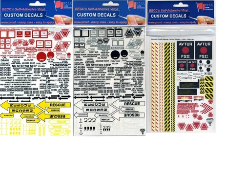 Becc standard aircraft vinyl - becc,