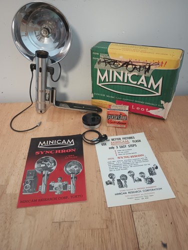 Vintage minicam flash equip - vintage,