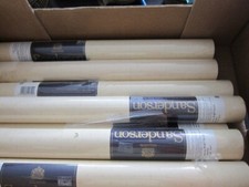SANDERSON Diamante Wallpaper - Cream/Beige - 9 Rolls - NEW