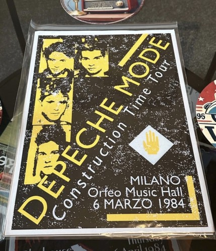 Depeche mode poster - a3,