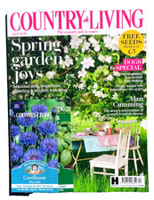 Country living magazine april - country,