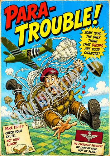 Parachute regiment paras ww2 - paras,