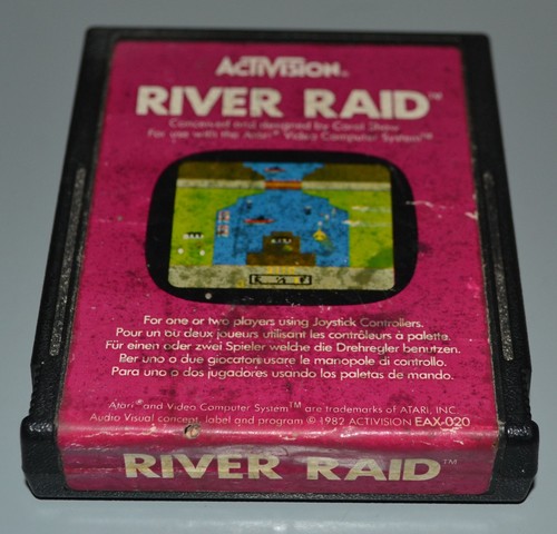 Atari 2600 river raid - atari,