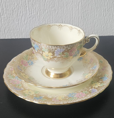 Vintage english china teacup - vintage,
