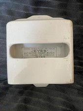 Vintage House of Hygiene Jeyes Ceramic Toilet Paper Holder Dispenser (Wall Roll)