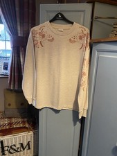 Damart Cream Floral Size 18/20