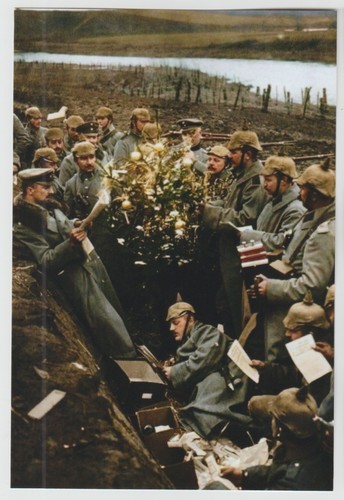 German troops celebrate - troops,