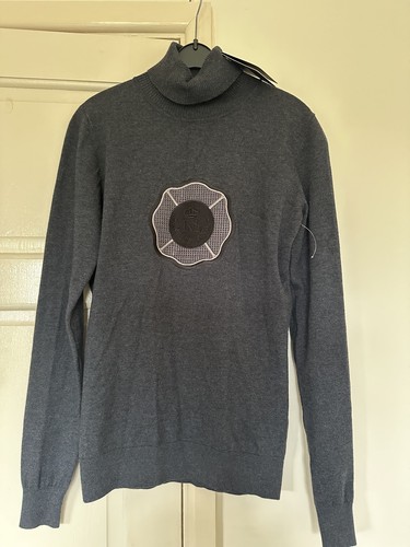 Kingsland charcoal polo neck - charcoal,