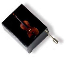 Novelty Music Box -VIOLIN -