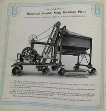 1927 Trade Catalogue QUARRYING MACHINERY Equipment Ore Crushers Rock Engines