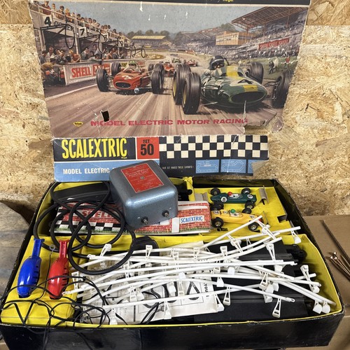 Vintage scalextric slot - scalextric, 50