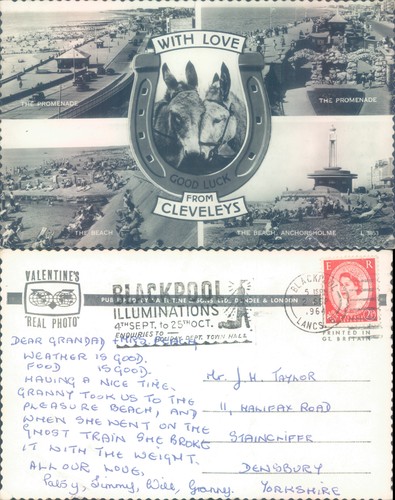 Cleveleys promenade and beach