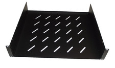 2U 400mm Deep 19" Rack Shelf