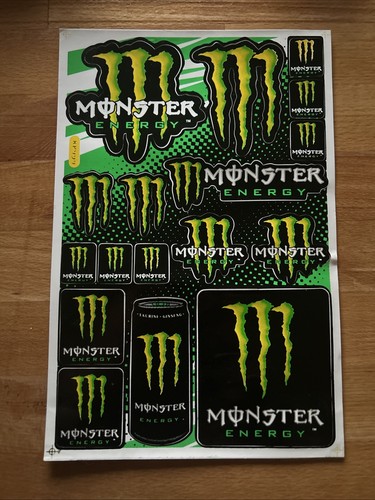 Monster energy sticker - sticker, sheet