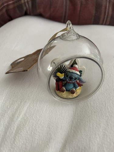 Stitch christmas open bauble - stitch,