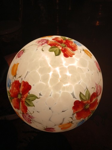 Vintage hand painted art - painted, deco