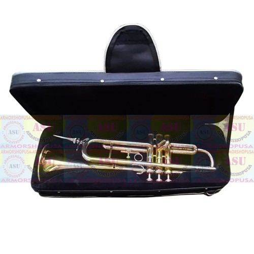 Brass flat trumpet - brass,