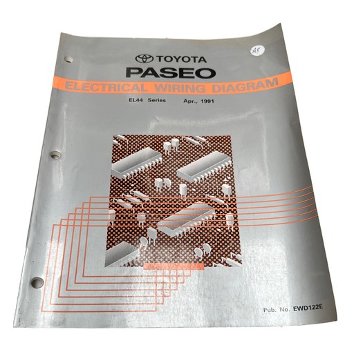 Toyota paseo electrical wiring - electrical,
