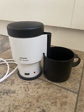 KRUPS Cafe Voyager Model 147 White Portable Travel 10oz Coffee Maker