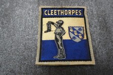 Cleethorpes woven cloth patch - woven,