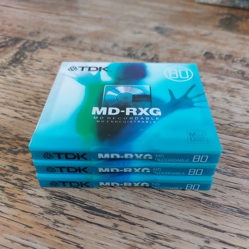 Tdk rxg minidisc 3 - tdk, x