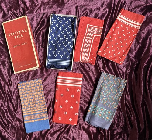 Vintage tootal ties boys - vintage,