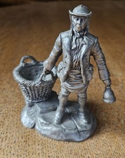 John Pinches “The Dustman DUST O!” Pewter Figurine, Cries Of London Series