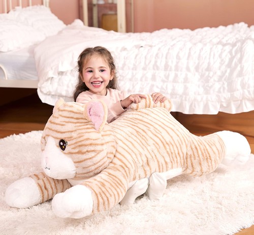 Giant cat stuffed - cat, plush