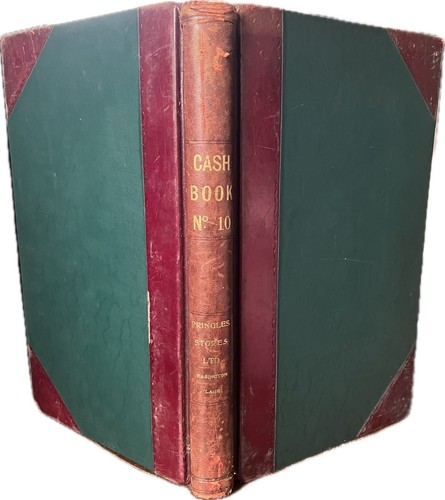 1949 vintage ledger accounts - ledger,