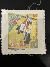 Scooter Rally Patch Paddy Smith 1991 Morecombe   Run 91 (297)