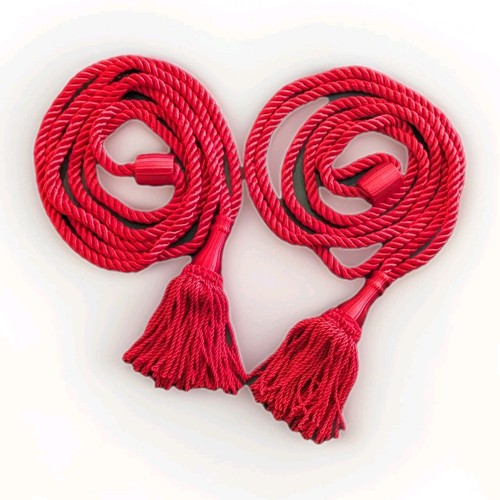 Tiebacks luxury large red - luxury,