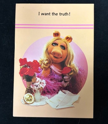 Vintage muppet hallmark - vintage, miss