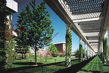 Postcard>>Columbus, Cummins Engine Company Inc International Headquarters