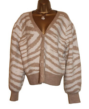 Lipsy Cardigan 18 Nude Cream