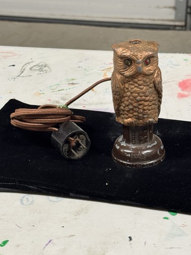 Antique 1920s radio owl - antique,