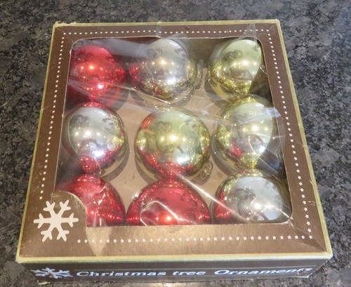 Vintage red silver - 9, red/silver