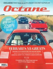 Octane Magazine #256, Ferrari V8 Greats, Aston Martin Bulldog, Jaguar, Oct 2024