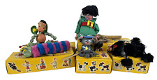 Pelham Puppets Mousse, Poodle Dog, Caterpillar, Giant & Baby Dragon-Boxed
