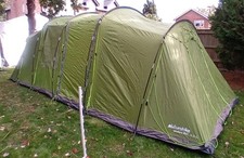 Eurohike Sendero 8XL Tent 8 Man (suits 4 adults) 2 double bedroom tunnel 