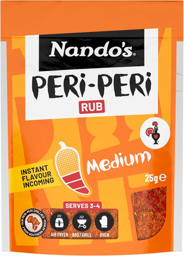 Nando medium rub 25g - medium,