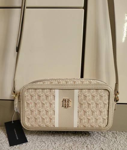 Tommy hilfiger cream crossbody - cream,